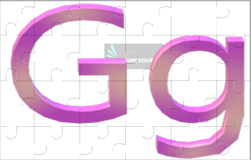 Letter G Jigsaw