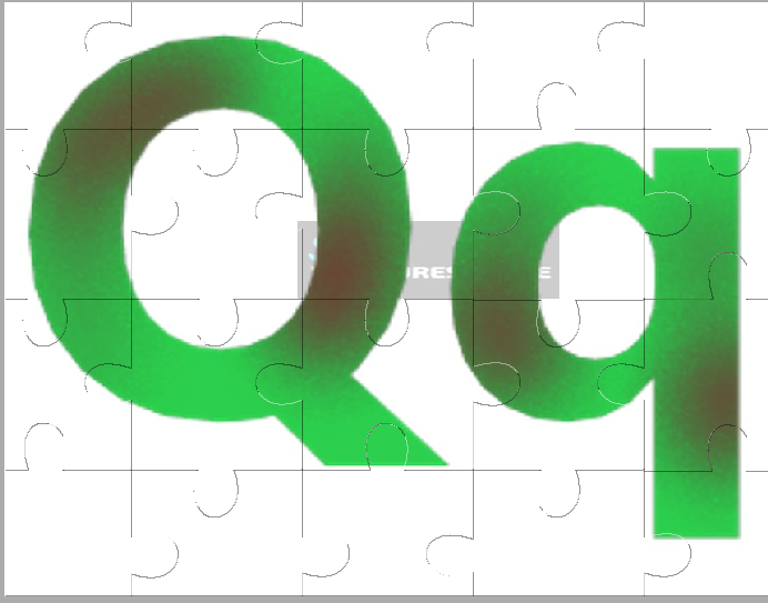 Letter Q Jigsaw