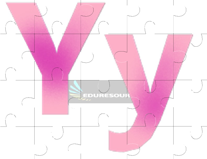 Letter y Jigsaw