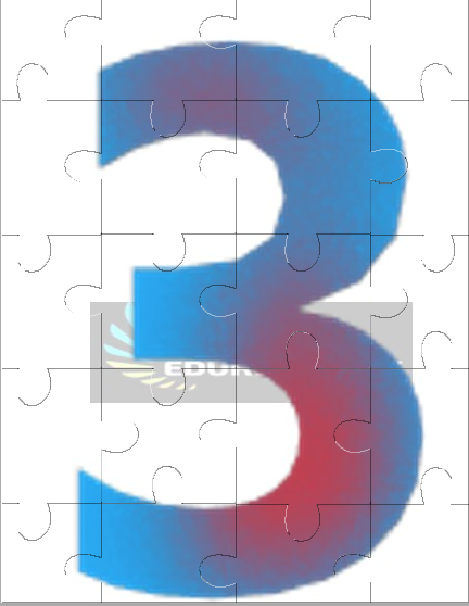 Number 3 Jigsaw