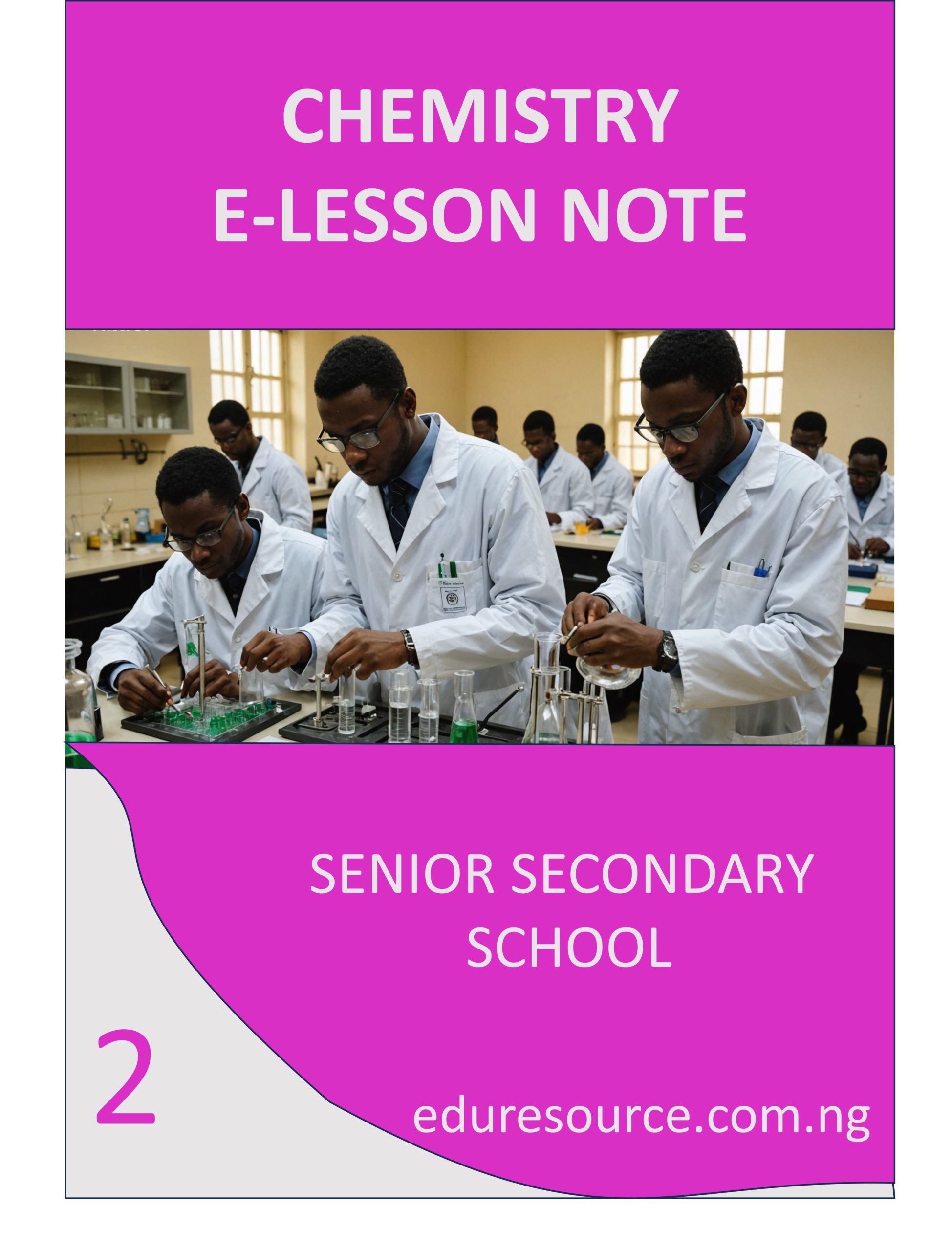 CHEMISTRY ELESSON NOTE SS2