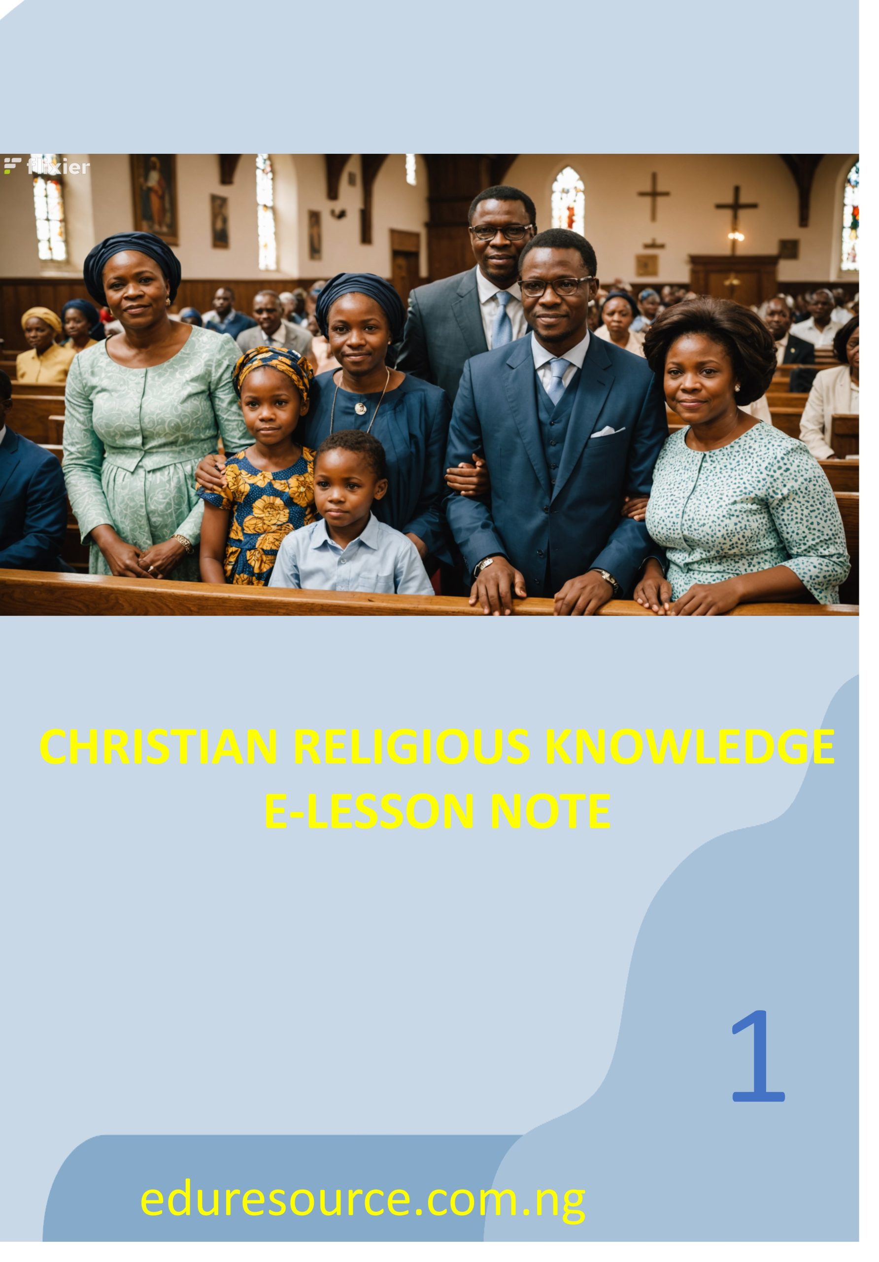 cHRISTIAN RELIGIOUS STUDIES BK1