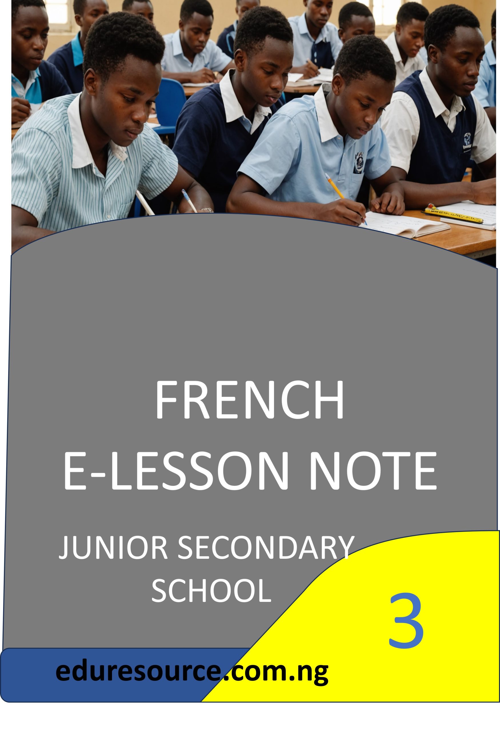 FRENCH ELESSON NOTE JS3