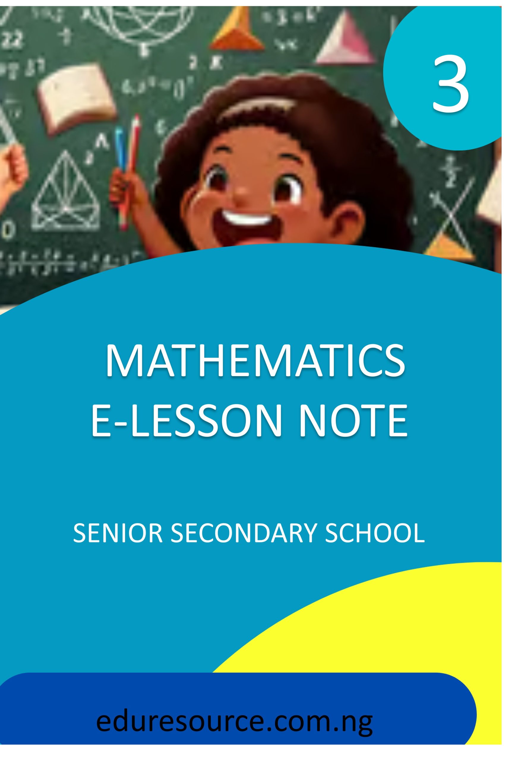 MATHEMATICS ELESSON NOTE SS3